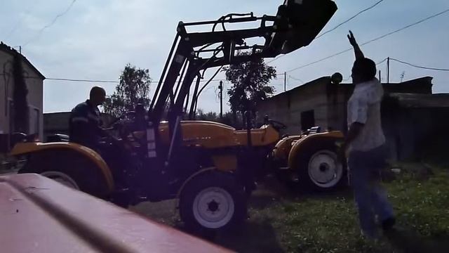 Минитрактор Jinma 244 смотреть онлайн