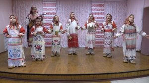 ДУбровская ДШЩИ Младшая группа детского образцового ансамбля Маков цвет Разнесчастный воробей