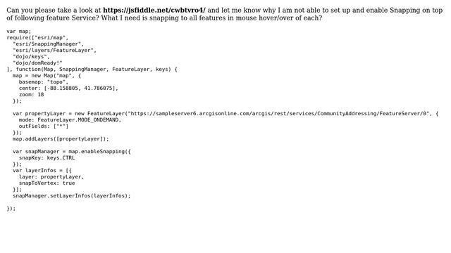 GIS: Not Able to Enable Snapping Management on top of a feature service смотреть онлайн
