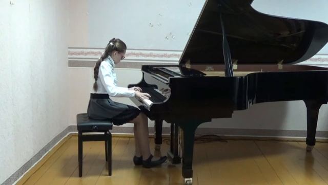 Ксения Бриткевич. Я.Сибелиус .Этюд a moll смотреть онлайн