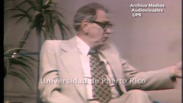 Conversando con Salvador Tió Montes de Oca 1978