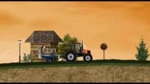 Мультик ИГРА для детей про Трактор & Cartoon GAMES for kids about tractor