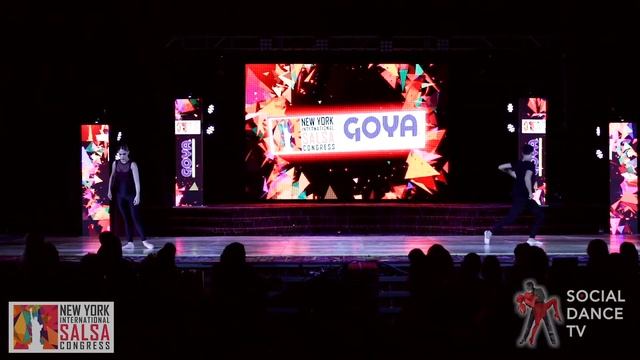 Lia Robertson and Frankie Martinez NY - Show  New York International Salsa Congress 2018