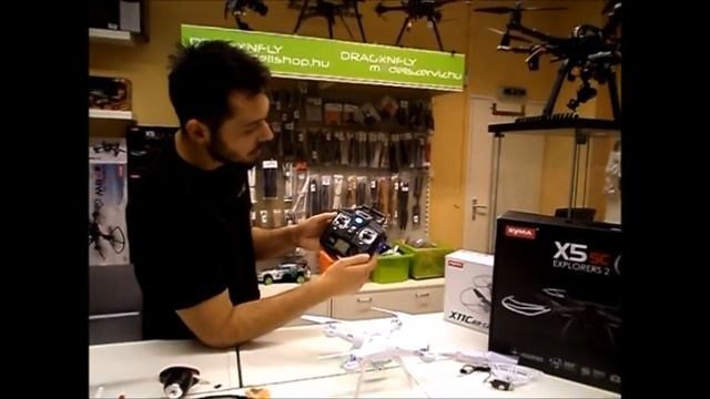 www.modellshop.hu Syma X5SC és X8C HD kamerás drón bemutató és magyar nyelvű üzemeltetési útmutató смотреть онлайн
