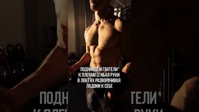 3 упражнения для подтянутых рук #упражнения #тренировка #упражнениядлярук #тренировки #калистеника
