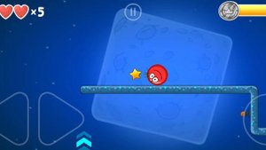 Играем в  Red ball 4. красный шар 4