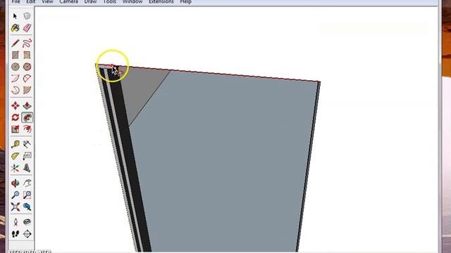 AULA 08 - SKETCHUP - Casinha - comando SIGA-ME/FOLLOW ME