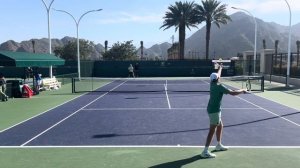 Jakub Mensik vs Alex Michelsen- Indian Wells practice points 🌴