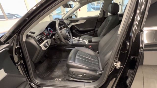 32948A 2017 AUDI A4 KOMFORT QUATTRO BLACK смотреть онлайн