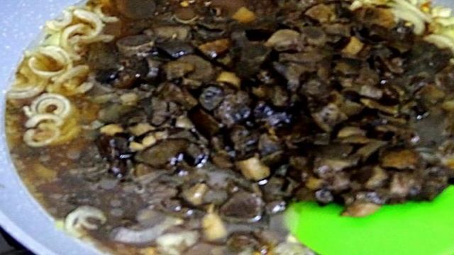 Картофельные зразы с подберёзовиками