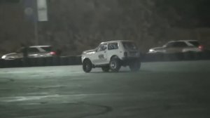 Niva на UZ V8.DRIFTING AND BURNOUT.By Arman