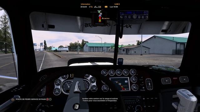 American Truck Simulator 2023 1.47 NEW Peterbilt 379 V1  by Blades Great America Map PNG 1440P