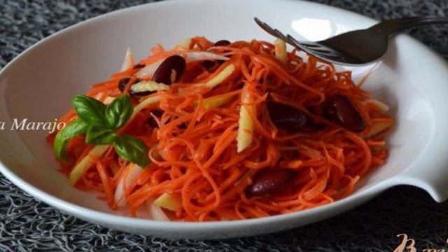 Морковный салат
