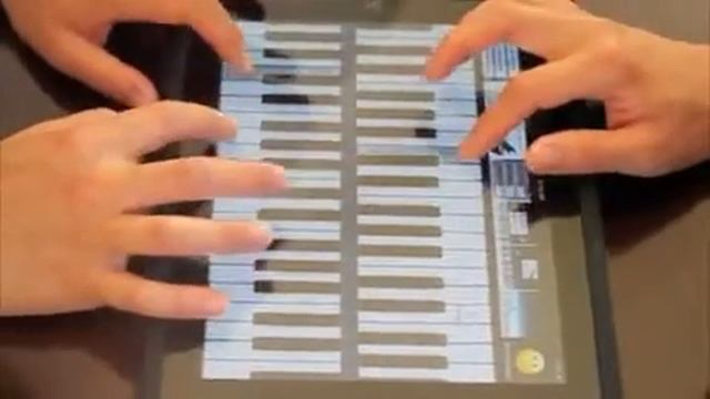 Duet Piano for iPad demo - Twinkle Twinkle Little Star