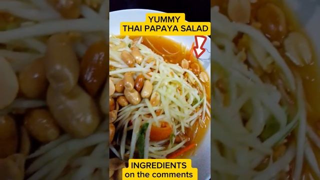 HOW TO MAKE AUTHENTIC THAI PAPAYA SALAD