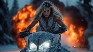 Star Babes – Rise of the Arctic Warriors   Retro-Futuristic Synthwave   Cosmic Sci-Fi AI Video