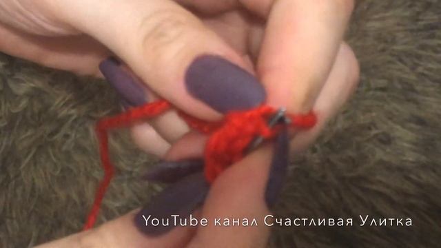 Урок 20. Двойная вязка спицами. Для поясов. Вяжется карманом.