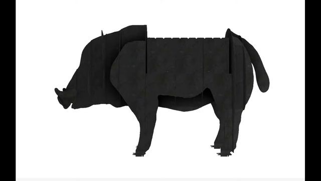 Brazier - Boar 3D (Мангал-гриль "Кабан" 3D)