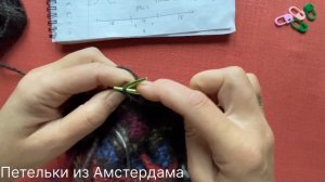Детская шапочка-шлем без швов, спицами с подкладкой. Подробный МК. На любой размер. #knitting