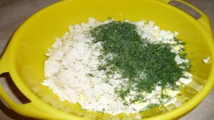 Салат домашний с крабовым мясом