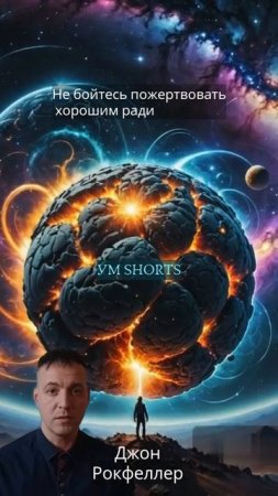 «Не бойтесь пожертвовать хорошим ради великого» —Джон Рокфеллер