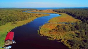 4K. Река Тростянка (Устье). Зеленоградск. Калининградская область.