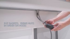 Stainless Steel 304 Pull Down Kitchen Faucet Of Installation Process