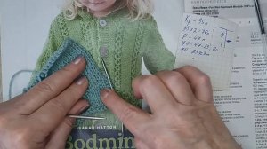 Как ПРОСТО РАССЧИТАТЬ и НАЧАТЬ ВЯЗАНИЕ Рукава сверху из лицевых столбиков петель проймы.