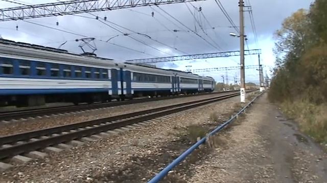 Электропоезд ЭД4МК-0023 смотреть онлайн