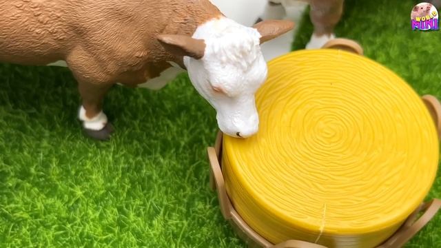 Farm Small World Diorama With Animals And Windmill | Cow Pig  Horse