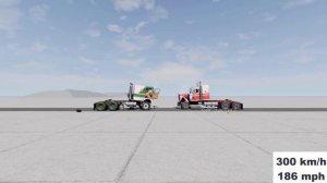 Beamng Drive V 0.31 | Gavril T-Series With Dummy 700 km/h (256) | #cars crash test | car torture