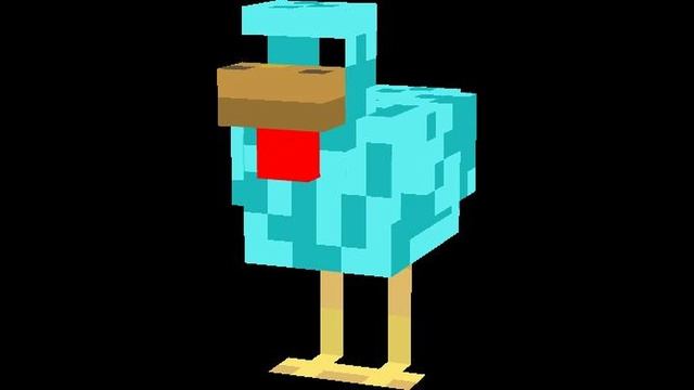 Скачать мод Diamond Chicken [1.19.4], [1.19.2], [1.18.2], [1.17.1]