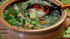 Уха в горшочке