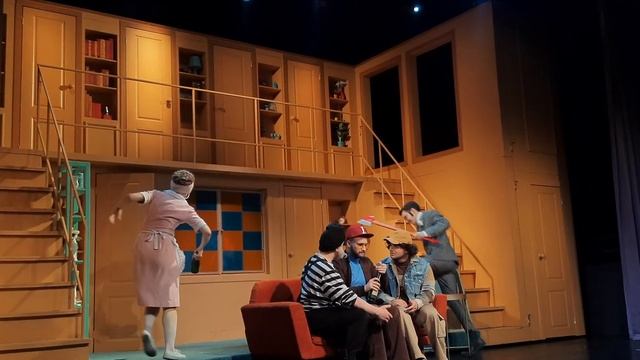 Спектакль "Шум за сценой" #театрэстрады