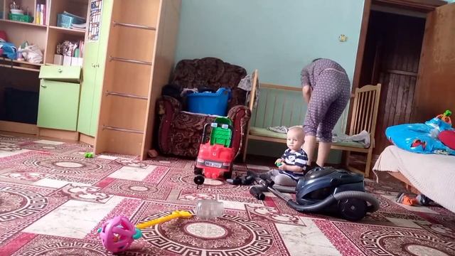 ЕЖЕДНЕВНАЯ УБОРКА МАМЫ//Уборка с маленьким ребенком 🤱 Мотивация на уборку