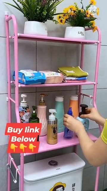 HomeFast Kitchen Rack Bathroom Cabinet Shelf Paper Towel Rack #shorts ytshorts смотреть онлайн