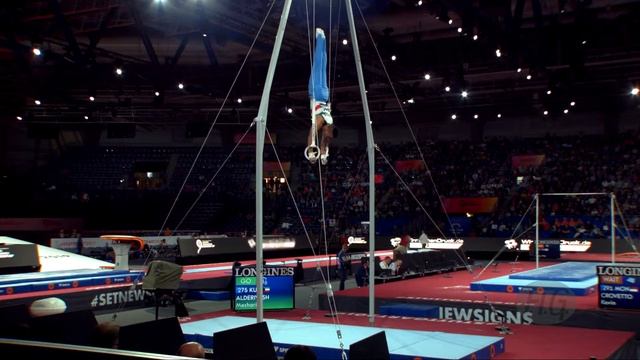 ALDERIWISH Meshari KUW - 2019 Artistic Worlds Stuttgart GER - Qualifications Rings