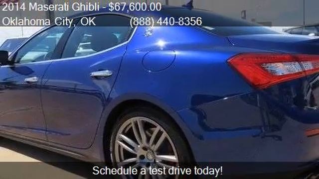 2014 Maserati Ghibli S Q4 AWD 4dr Sedan for sale in Oklahoma смотреть онлайн