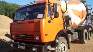 Бетон выгрузка