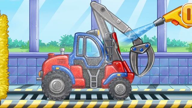 Строим Дом в Build a House. Мультик для маленьких деток.