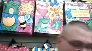 playing airsoft in the store
