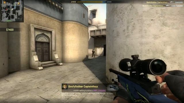 KennyS 4K vs NiP at Dreamhack Winter 2014 Finals