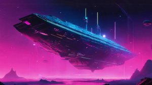 MOTHERSHIP - Synthwave, Retrowave Mix -