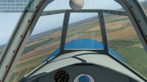 [X-Plane 11] Yak-52 First test flight / Як-52 первый тестовый полет