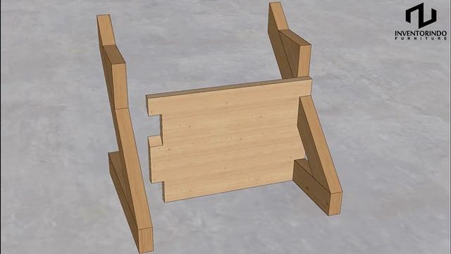 HOW TO MAKE A SIMPLE FOLDING LADDER CHAIR VERY EASILY STEP BY STEP