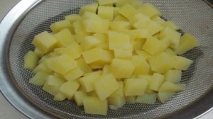 Салат из картофеля с оливками и грибами