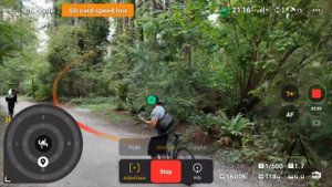 TESTED DJI MINI 4 PRO ACTIVE TRACK MANUAL FOLLOW ON NARROW TRAIL #REVIEW #DRONE #PHOTOGRAPHY