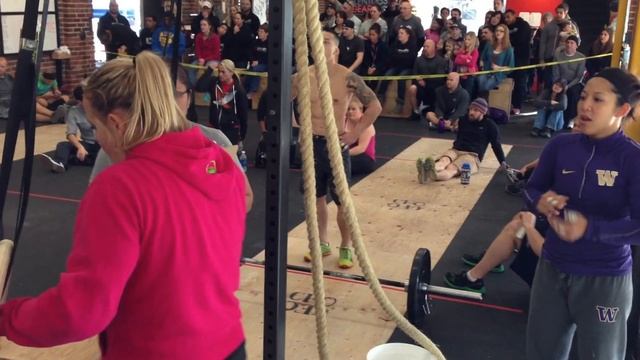 King CrossFit at the Garage Games - Chaos in the Capital (CrossFit Olympia) - WOD #3 смотреть онлайн