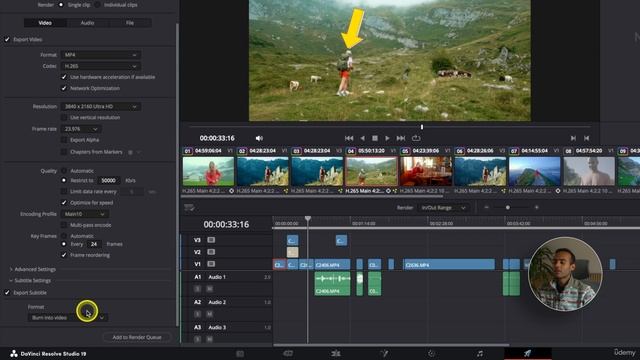 DaVinci Resolve 19 1 -Best Export Settings