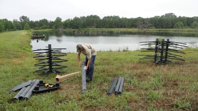 How To Build Fish Habitat  Gamekeepers Mossback Fish Habitat